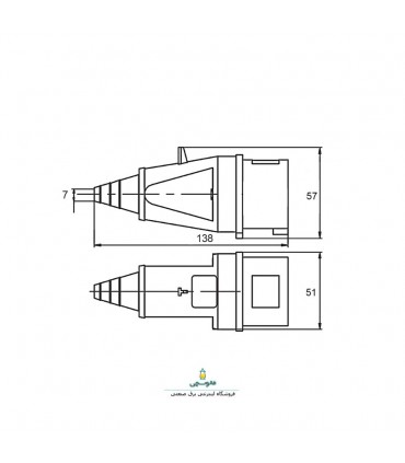 شاخه سیار صنعتی 16*3-پارسا