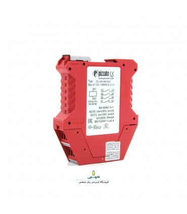 رله ماژول ایمنی 3NO+1NC-مدلCS AR-06V024-پیزاتو ایتالیا